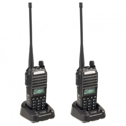 Set mit 2 UHF-Funkgeräten Baofeng UV-82 (8W)