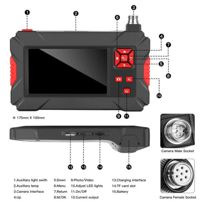 Inšpekčná kamera s LCD displejom P30