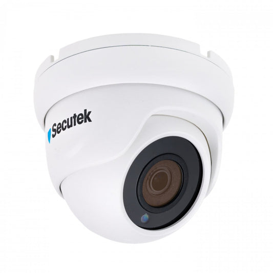 Dome-IP-Kamera Secutek SLG-LIRDCAGC200, IR 30 m, Objektiv 2,8-12 mm