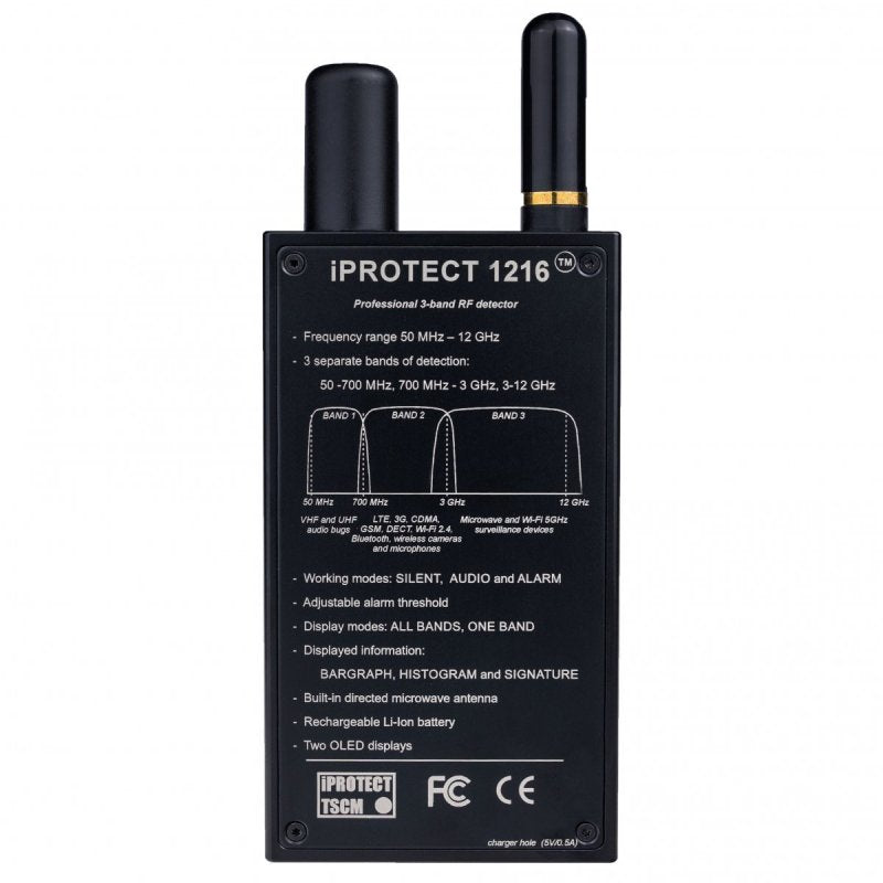 Detector of wireless signals iPROTECT 1216