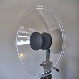 Parabolic microphone EXCLUSIVE - including accessories and case