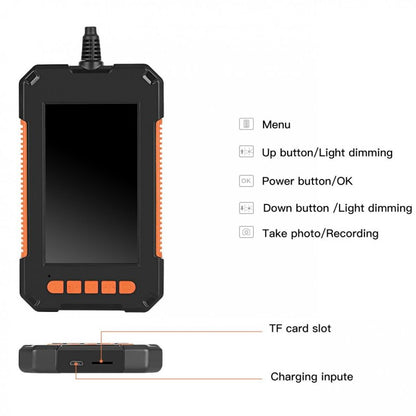 Industrielle Inspektionskamera mit LCD-Display U8MM43M – 5 m / 8 mm