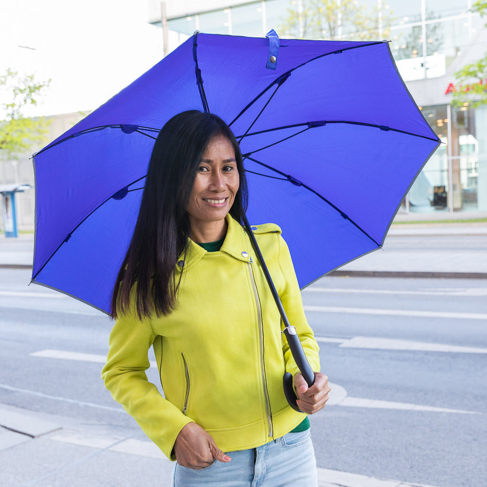 Women's safety umbrella blue