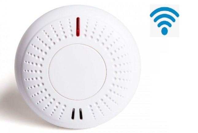 Fire and smoke detector Secutek VIP-909R - RF with long life