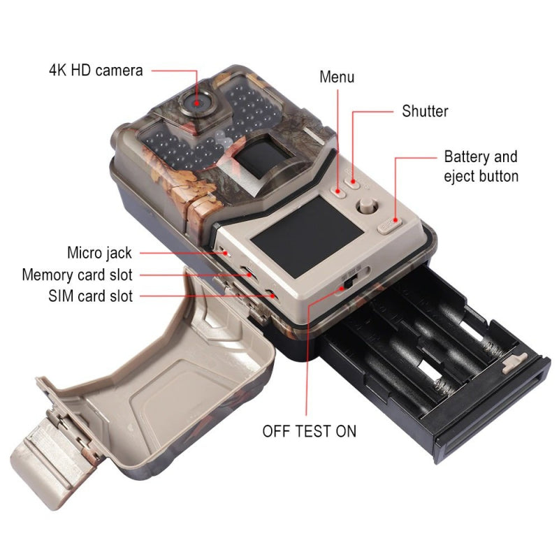 4G LTE Fotopasca Secutek SST-900Pro - 30MP, 4G