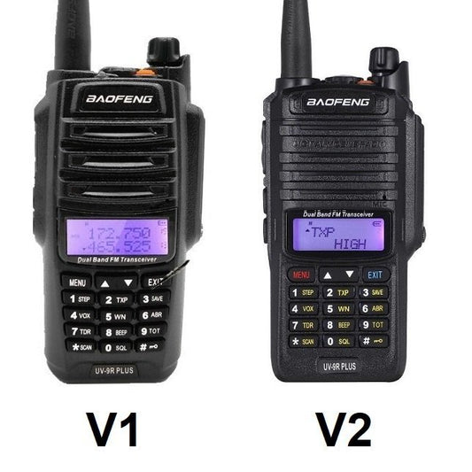 Sada 2ks UHF vysielačiek Baofeng UV-9R Plus